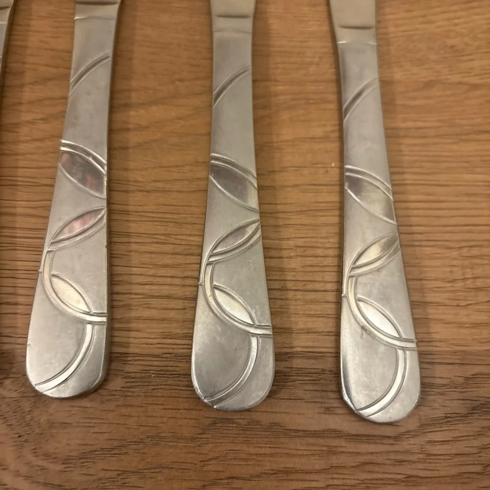 Cambridge Silver‎ Felicity Stainless Steel Flatware - 6 Knives
